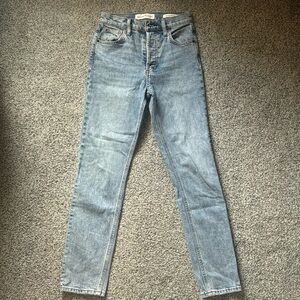 Denim Forum Tokyo high rise slim jean - bought from Aritzia